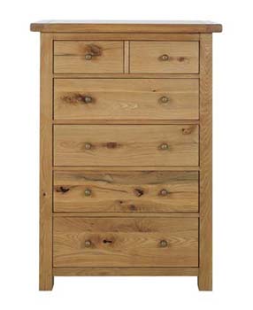 Grange Tall Wide 6 Drawer Chest