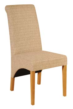 Harvard Fabric Dining Chair -