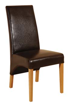 Morris Furniture Harvard Padded Leather Dining