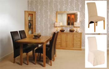 Oakamoor Rectangular Extending Dining Set -