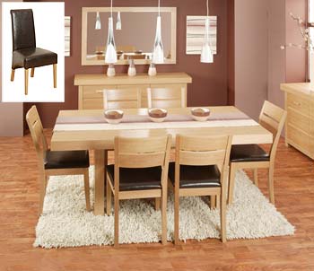 Scope Slab Rectangular Dining Set