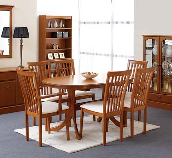 Windsor Oval Extending Dining Set