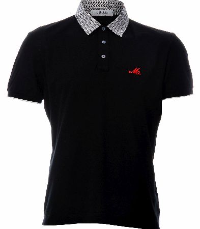 Moschino Contrasting Collar Polo