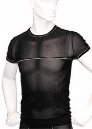 Moschino Mesh round neck T-shirt