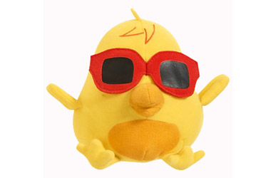 Moshi Monsters DJ Quack Moshling Soft Toy