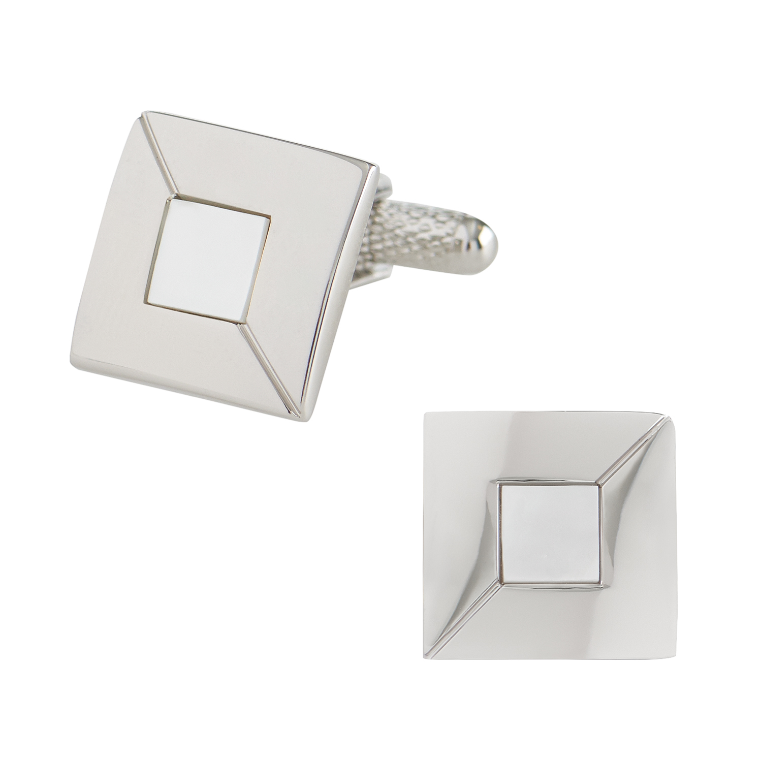 Mother of Pearl Insert Cufflinks