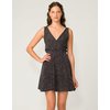 Nora Wrap Dress in Starry Night Black