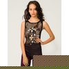 Motel Angel Sequin Top in Antique Silver
