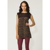 Motel Laura Shift Dress in Leopard Print