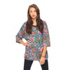 Motel Major Oversized Tee in Fluro Flower