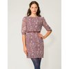 Motel Maude Dress in Wine 70’s Paisley