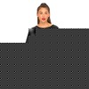 Motel Plazma Crackle Top in Black