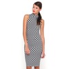 Motel Zabby Turtleneck Midi Dress in Riley Print