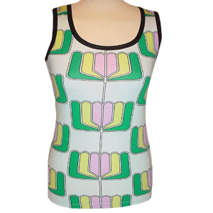 Motel Wallpaper Vest Top