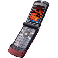 Motorola RAZR V3I MAROON ITUNES (DELUXE PACK)