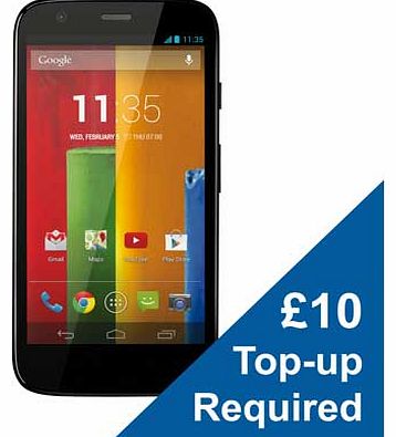 Vodafone Motorola Moto G 8GB Mobile Phone - Black