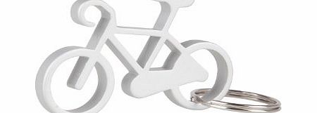 Mountain Warehouse Bicycle Travel Keyring Lightweight Bottle Opener Aluminium Equipment Gift Fun Silver One Size