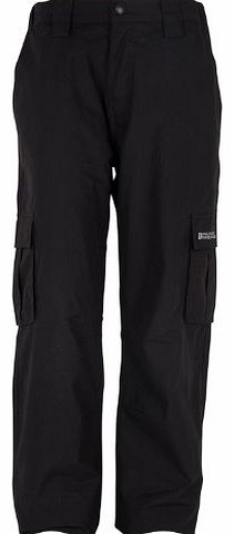 Mountain Warehouse Kids Warm Fleece Lined Winter Trek Outdoor Walking Hiking Trousers Black 11-12 years