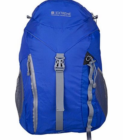 Mountain Warehouse Phoenix Extreme 45 Litre Hiking Camping Travel Adjustable Medium Rucksack Berry One Size