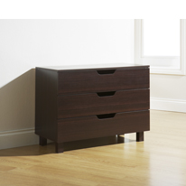 Clearnace - Billings 3 Drawer Chest in Walnut