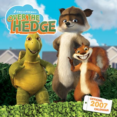 Movie Over the Hedge 2006 Calendar