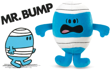 mr men Show Soft Friends - Mr Bump