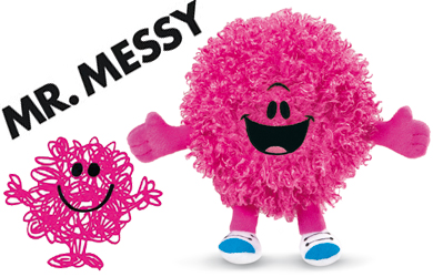 mr men Show Soft Friends - Mr Messy