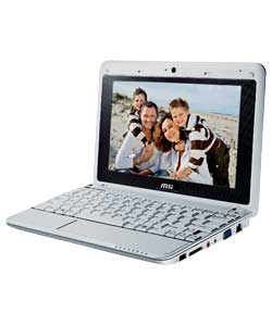 MSI Wind U90X 8.9in Web Browser - White