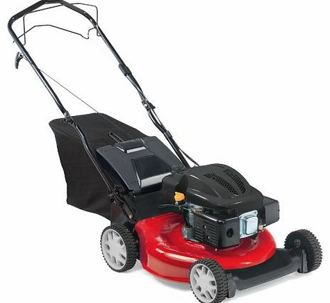 S42PO 42cm Push Petrol Lawn Mower with 60L Grass Bag