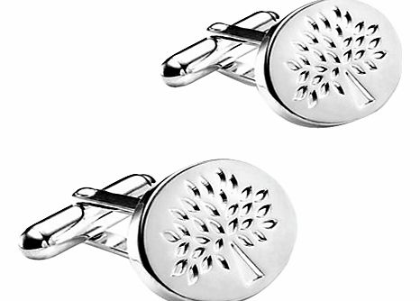 Oval Tree Cufflinks