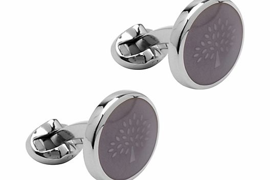 Transparent Tree Cufflinks