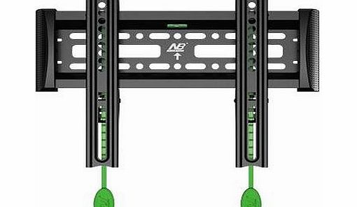 Multila NBC1-F,Ultra Slim TV Wall Mount for 17-37`` LCD LED 3D Plasma TVs Super Strong max. 18.2 kg(destructive test 54.6 kg) Weight Capacity