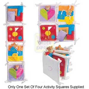 Mumbo Jumbo Toys Kaloo 1 2 3 Activity Squares