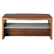 1 shelf Coffee Table, Walnut Effect