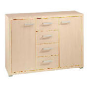 2 door 4 drawer Sideboard, Maple effect