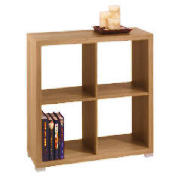 2 X 2 Box Storage Unit, Oak effect