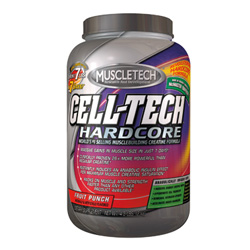 Cell-Tech Hardcore - Fruit Punch - 3kg