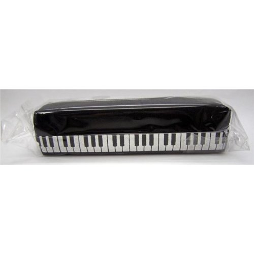 Black Keyboard Design Pencil Case