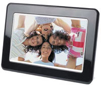 mustek PF-A710 7 inch black digital photo frame