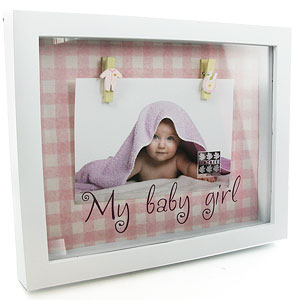 MY Baby Girl 4 x 6 Clip Photo Frame