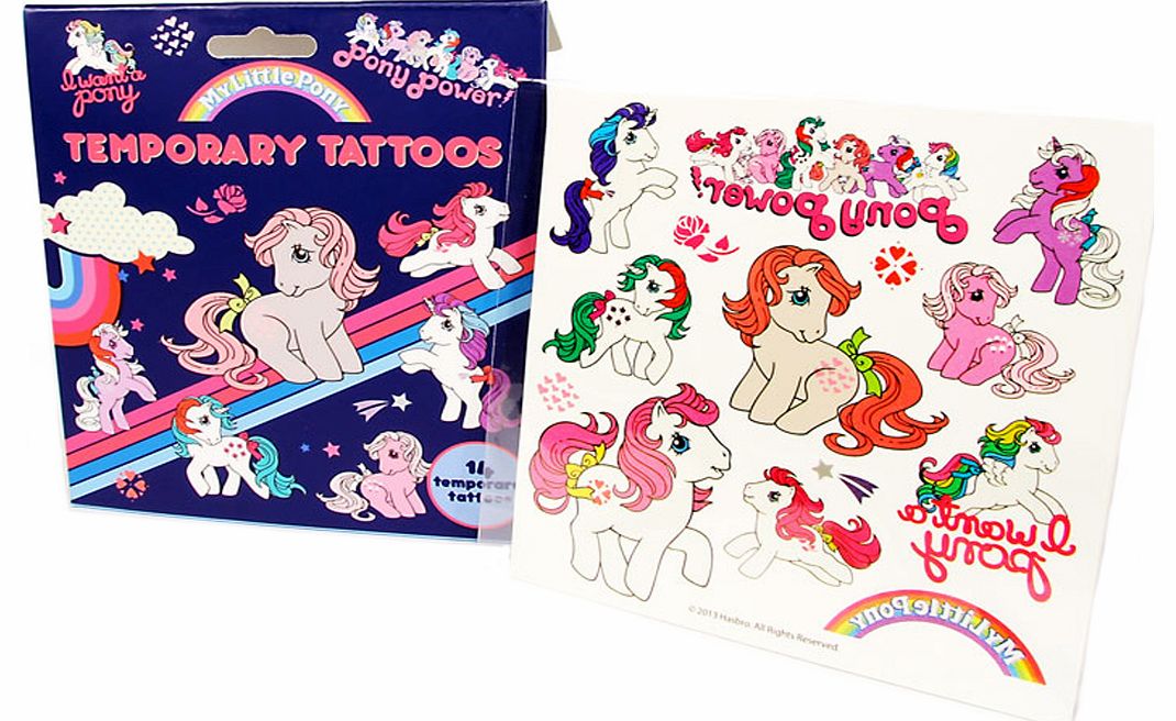 MY Little Pony Temporary Tattoos