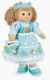 Rag Doll Blonde Hair, Blue Cake Dress - MyDoll