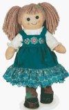 Rag Doll Blonde Hair, Blue Dress - MyDoll