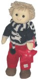 Rag Doll Boy with Dark Blue Raindeer Pullover - MyDoll