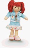 Rag Doll Red Hair, Demin Jacket and Denim Skirt - MyDoll