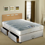 135cm Gala Backcare - Clearance Product Platform Top Non Drawer Double Divan Set