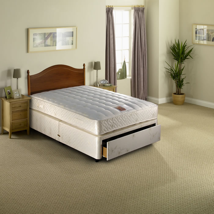 Absolute Luxury  5ft Kingsize Divan Bed