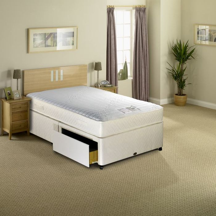 Resilience Memory  5ft Kingsize Divan Bed