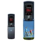 Personalized sticker for MOTOROLA RAZR2 V8