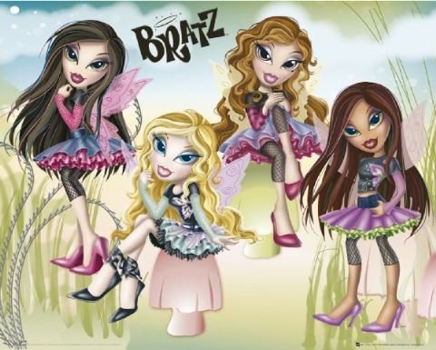 MYSTERIOUS WORLD BRATZ PIXIES MOVIE POSTER